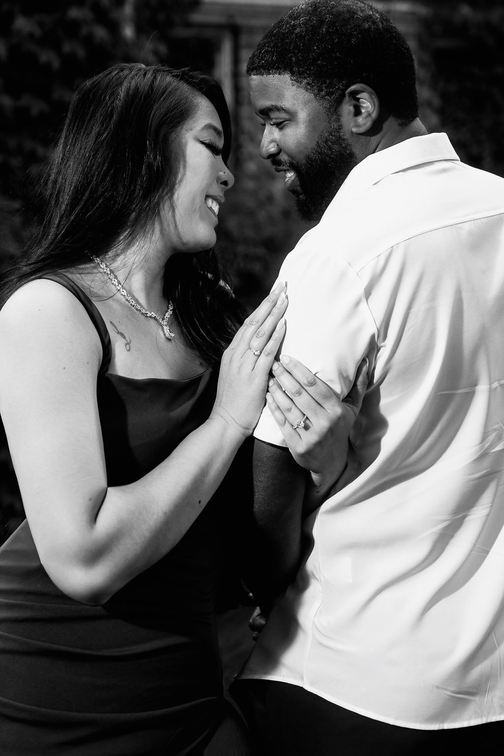 Walking through the forest